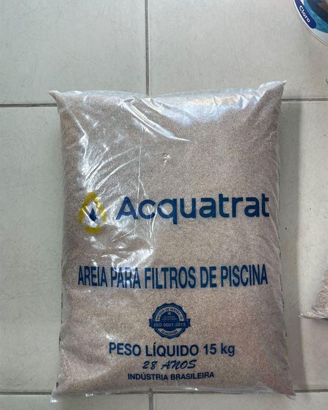Saco de areia para filtro de piscina de 15 kg