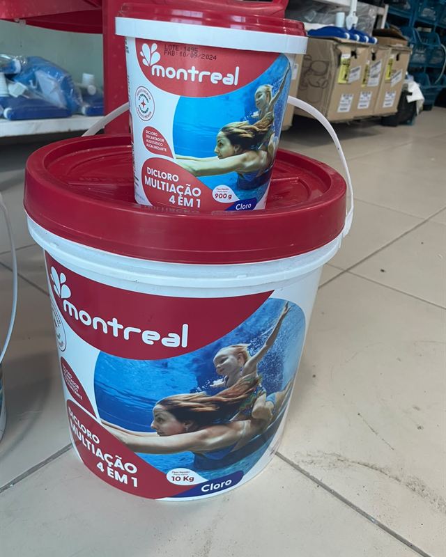 Balde de cloro multiação Montreal para piscina