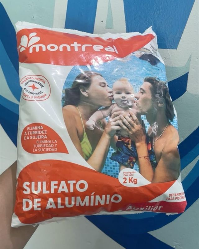 Pacote de sulfato de alumínio Montreal para piscina